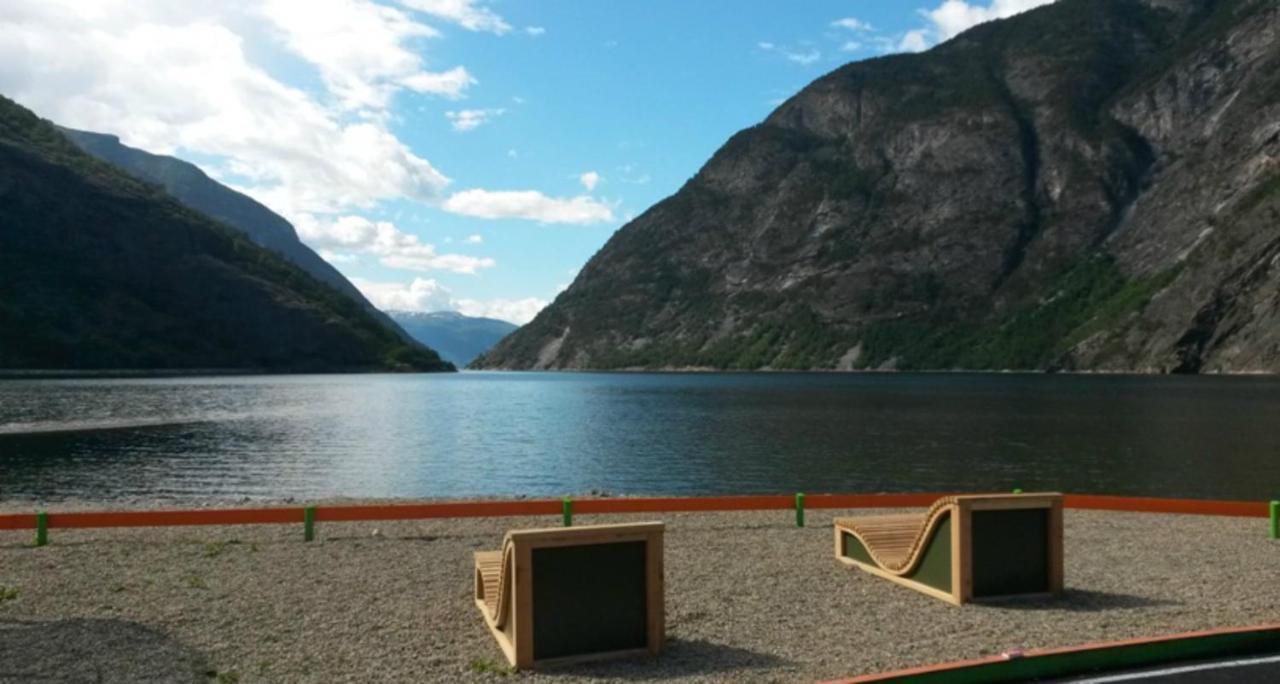 Laerdal Ferie- Og Fritidspark Lærdalsøyri Exterior foto
